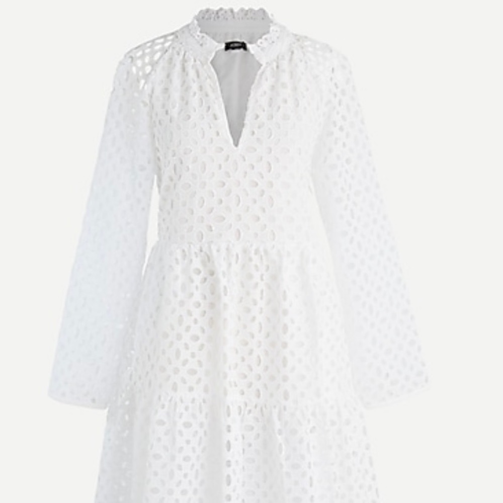 COPY - J Crew Petite eyelet dress NWT